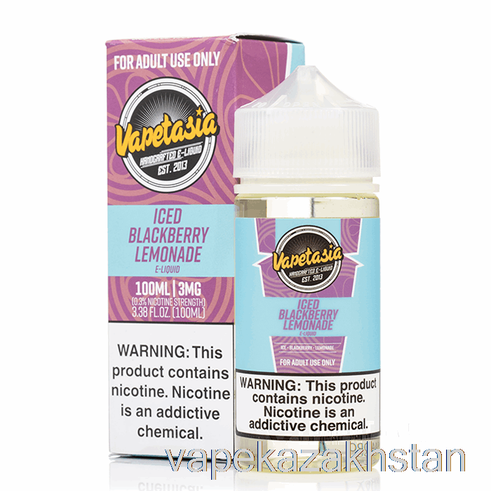 Vape Smoke ICED Blackberry Lemonade - Vapetasia - 100mL 3mg